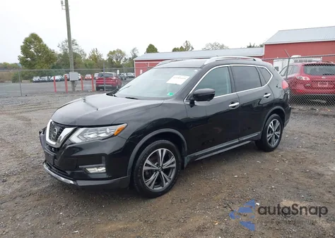 2017 Nissan Rogue Sl из США, поврежденный, VIN 5N1AT2MV4HC747751